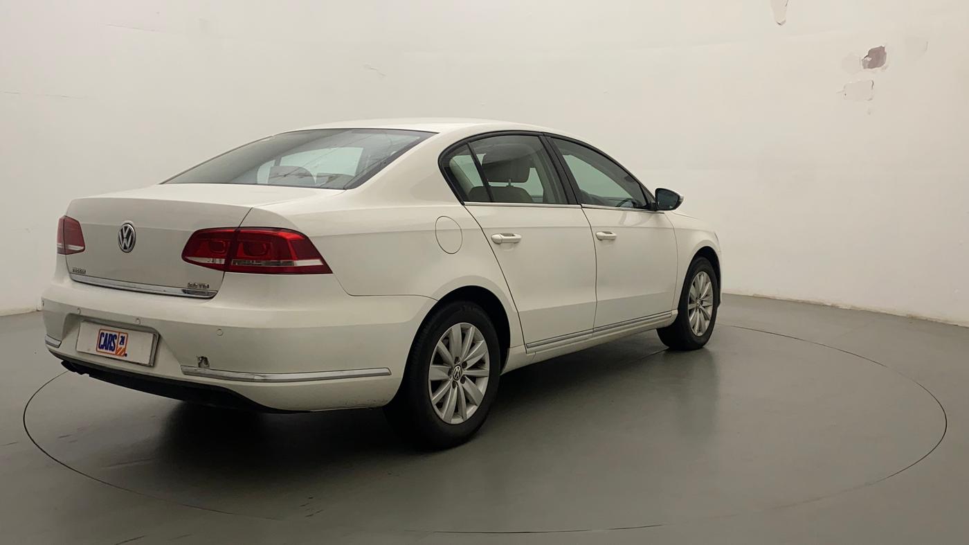 2012 Volkswagen Passat COMFORTLINE 2.0 TDI MT, Diesel, Manual, 90,379 km, Right Back Diagonal