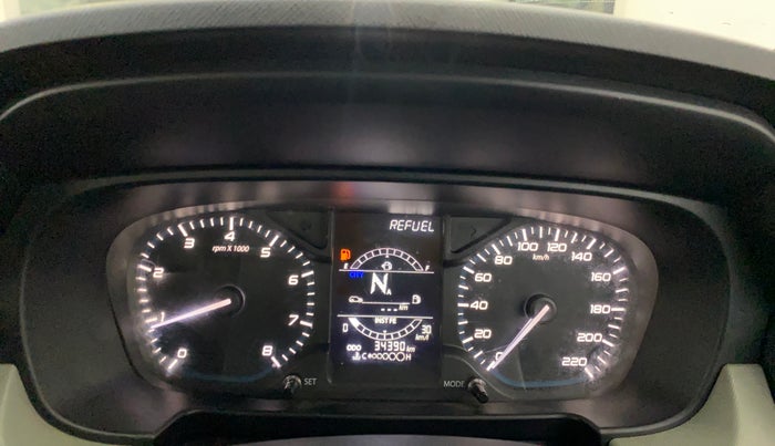 2023 Tata PUNCH ADVENTURE RHYTHM PACK AMT, Petrol, Automatic, 34,390 km, Odometer Image