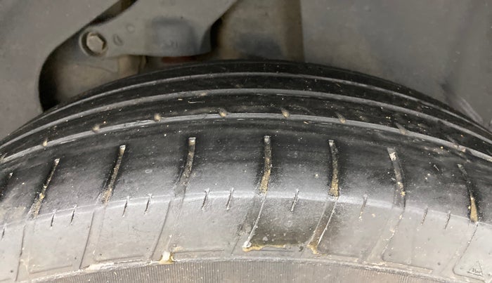 2022 Tata Harrier XZA PLUS 2.0L, Diesel, Automatic, 71,634 km, Left Rear Tyre Tread