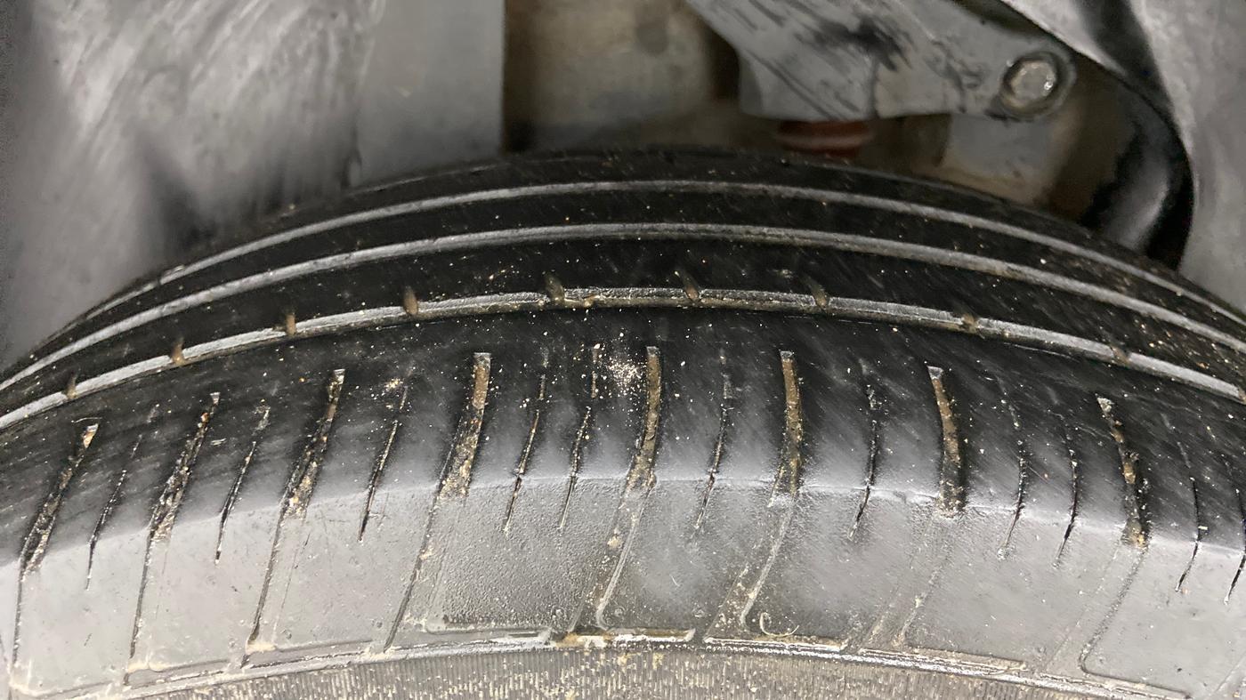2022 Tata Harrier XZA PLUS 2.0L, Diesel, Automatic, 71,634 km, Right Rear Tyre Tread