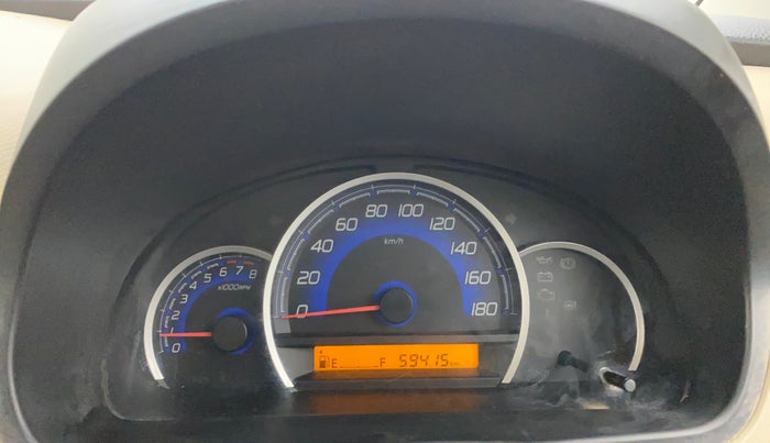 2017 Maruti Wagon R 1.0 VXI, Petrol, Manual, 59,415 km, Odometer Image