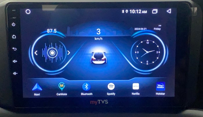 2019 Hyundai GRAND I10 NIOS SPORTZ 1.2 KAPPA VTVT DUAL TONE, Petrol, Manual, 30,977 km, Infotainment System