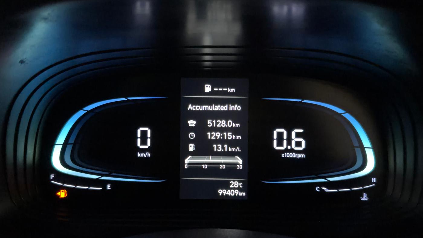 2022 Hyundai VENUE S(O) 1.2, Petrol, Manual, 99,401 km, Odometer Image