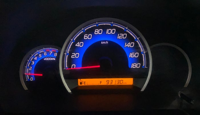 2017 Maruti Wagon R 1.0 VXI+, Petrol, Manual, 93,122 km, Odometer Image