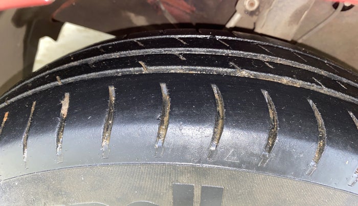 2018 Maruti Dzire VXI AMT, Petrol, Automatic, 53,309 km, Left Front Tyre Tread