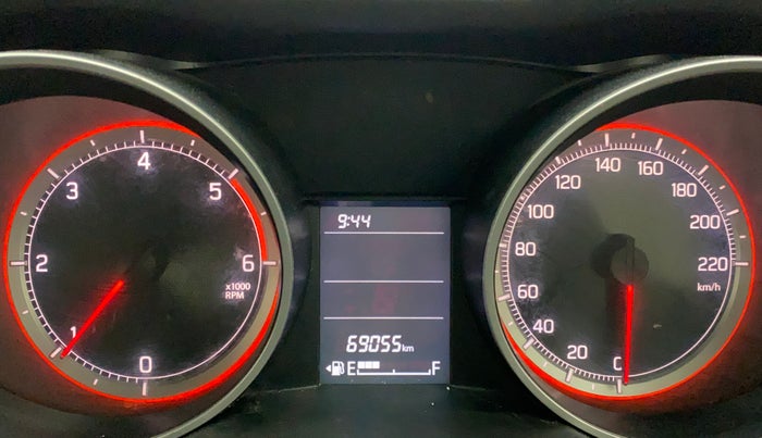 2018 Maruti Swift VDI, Diesel, Manual, 69,055 km, Odometer Image