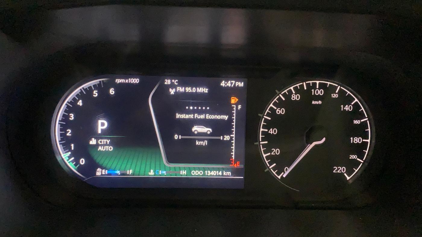 2022 Tata Harrier XZA Plus 2.0L Kryotec Halo Dark Edition, Diesel, Automatic, 1,33,989 km, Odometer Image