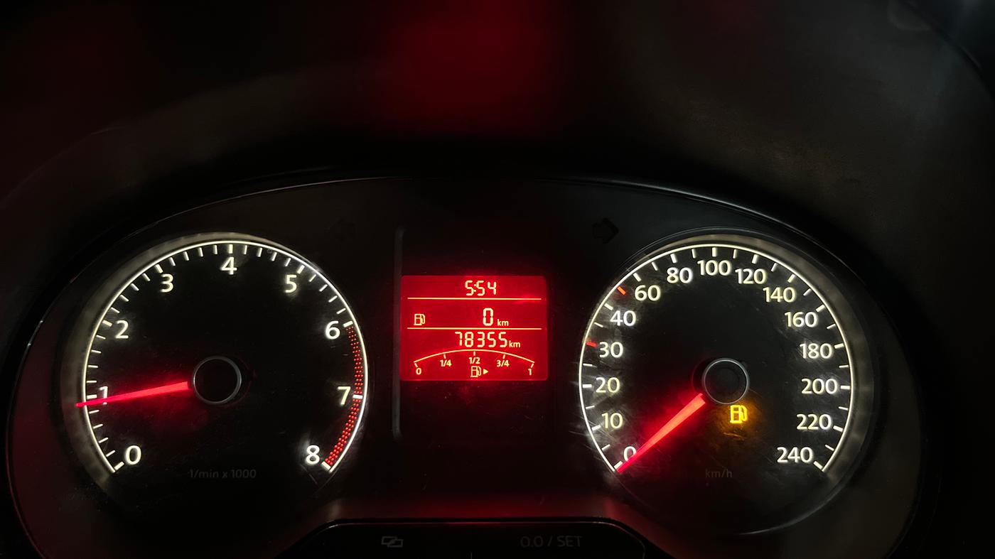 2013 Volkswagen Polo HIGHLINE1.2L, Petrol, Manual, 78,354 km, Odometer Image