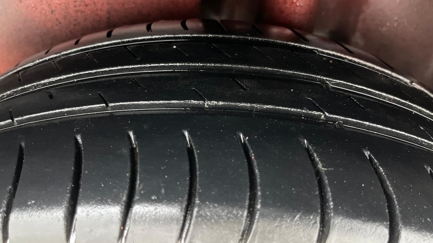 2013 Volkswagen Polo HIGHLINE1.2L, Petrol, Manual, 78,354 km, Left Rear Tyre Tread