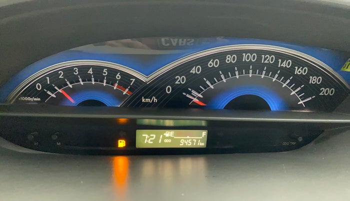 2015 Toyota Etios G, Petrol, Manual, 95,090 km, Odometer Image