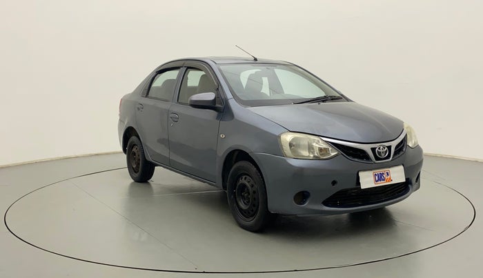 2015 Toyota Etios G, Petrol, Manual, 95,090 km, Right Front Diagonal