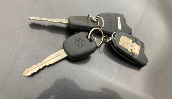 2014 Maruti Ritz VXI, Petrol, Manual, 66,896 km, Key Close Up