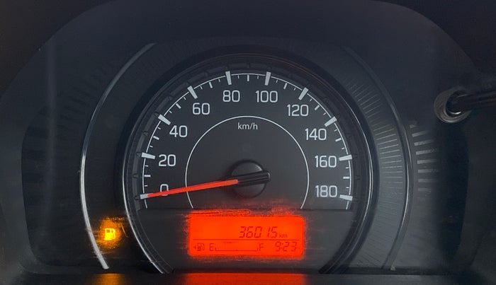2019 Maruti New Wagon-R VXI 1.2L, Petrol, Manual, 36,113 km, Odometer Image