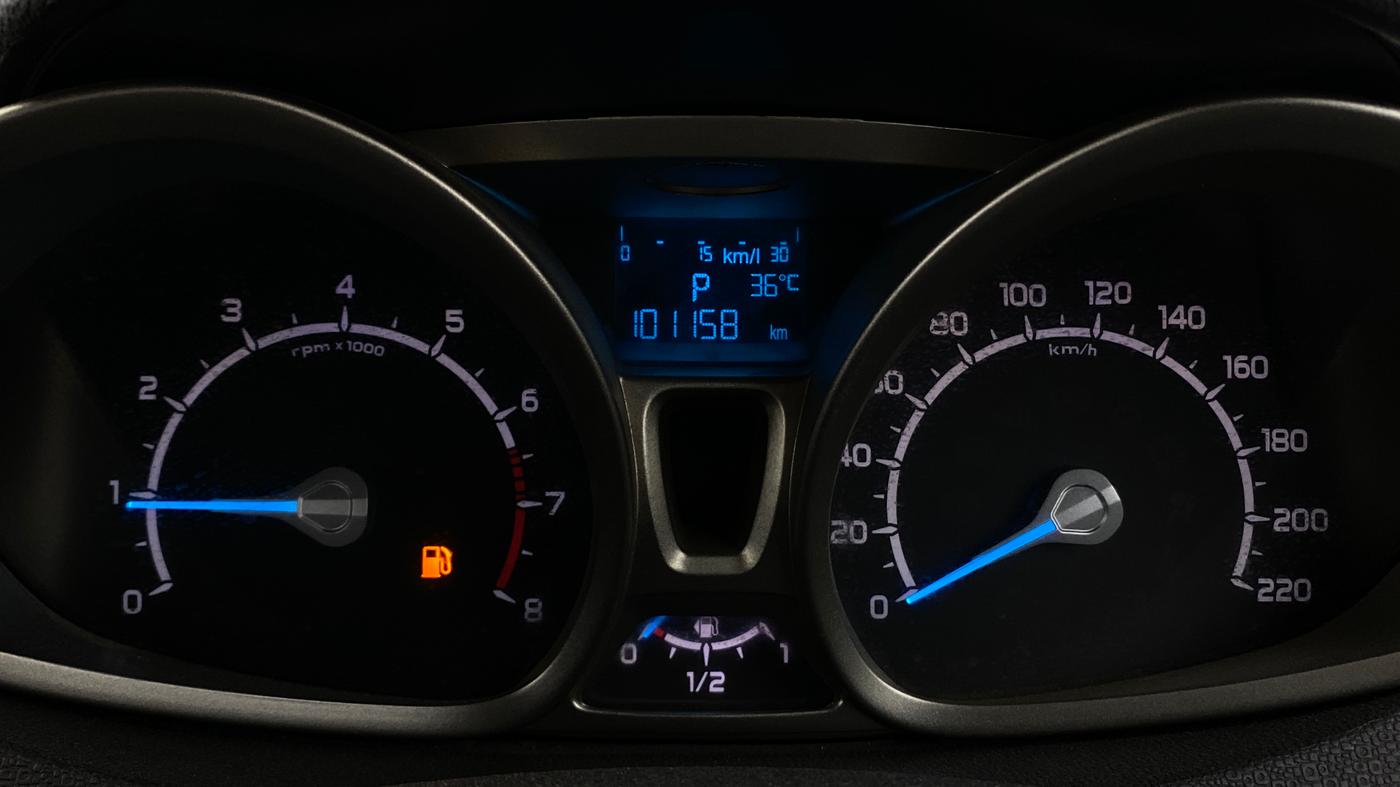 2015 Ford Ecosport TITANIUM 1.5L PETROL AT, Petrol, Automatic, 1,01,155 km, Odometer Image