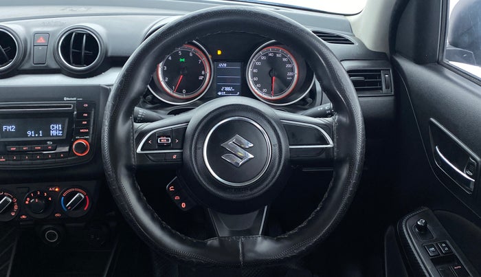 2018 Maruti Swift VXI D, Petrol, Manual, 28,016 km, Steering Wheel Close Up