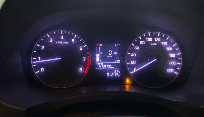 2017 Hyundai Creta SX PLUS 1.6 PETROL, Petrol, Manual, 91,198 km, Odometer Image