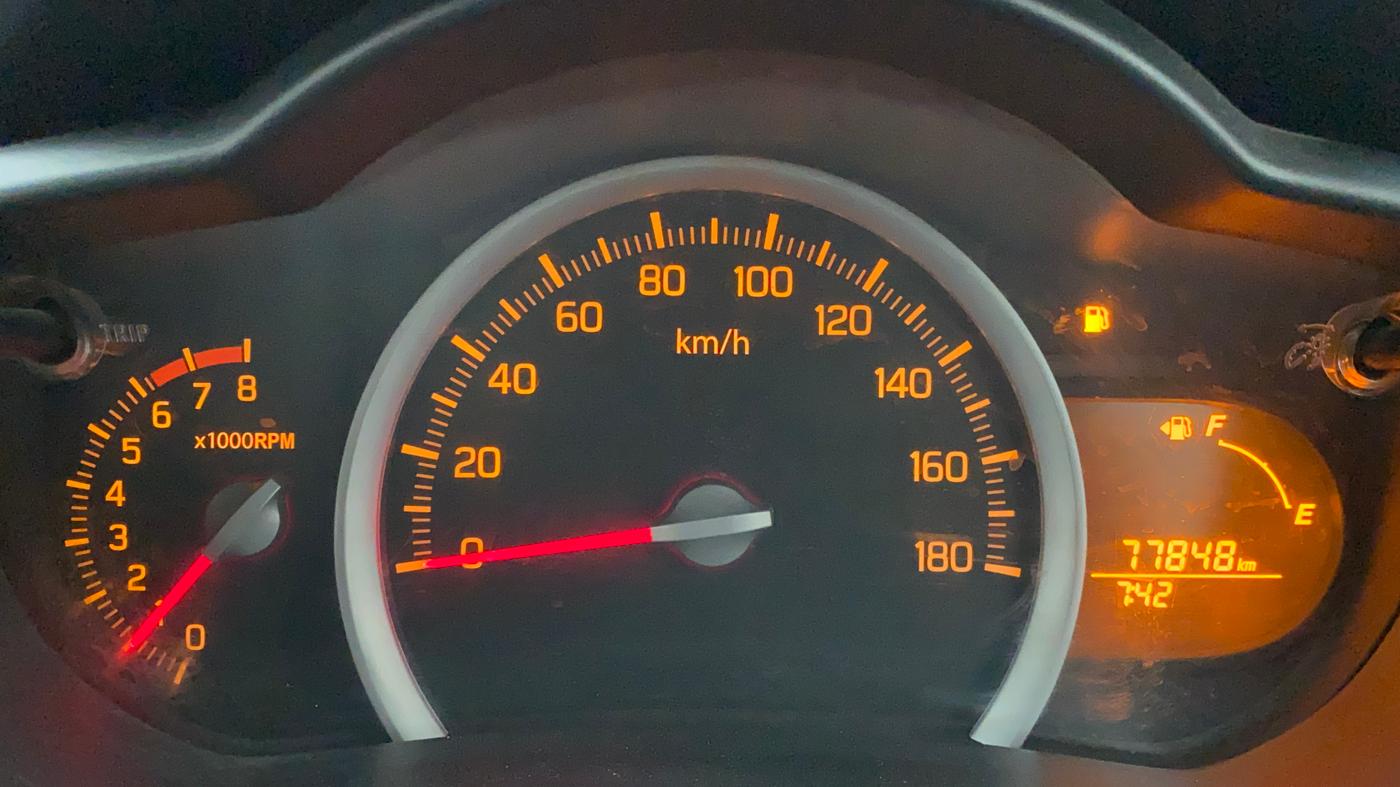 2015 Maruti Celerio ZXI, Petrol, Manual, 77,848 km, Odometer Image