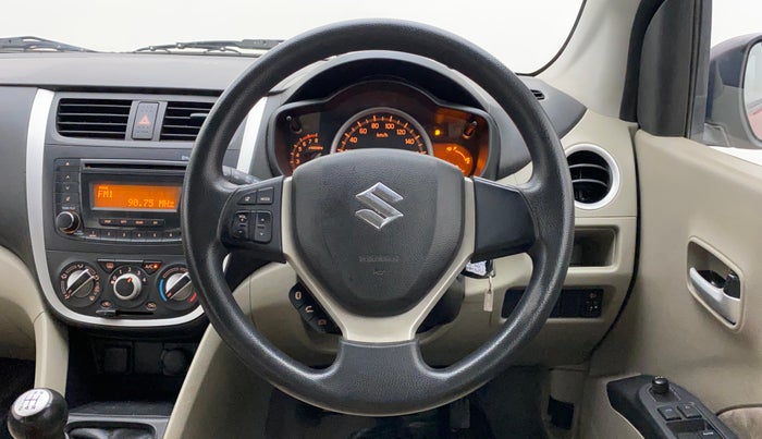 2015 Maruti Celerio ZXI, Petrol, Manual, 77,848 km, Steering Wheel Close Up