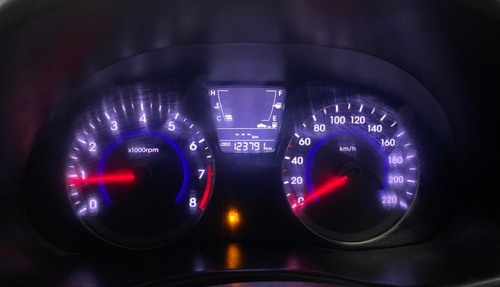 2016 Hyundai Verna 1.4 VTVT, Petrol, Manual, 1,23,771 km, Odometer Image