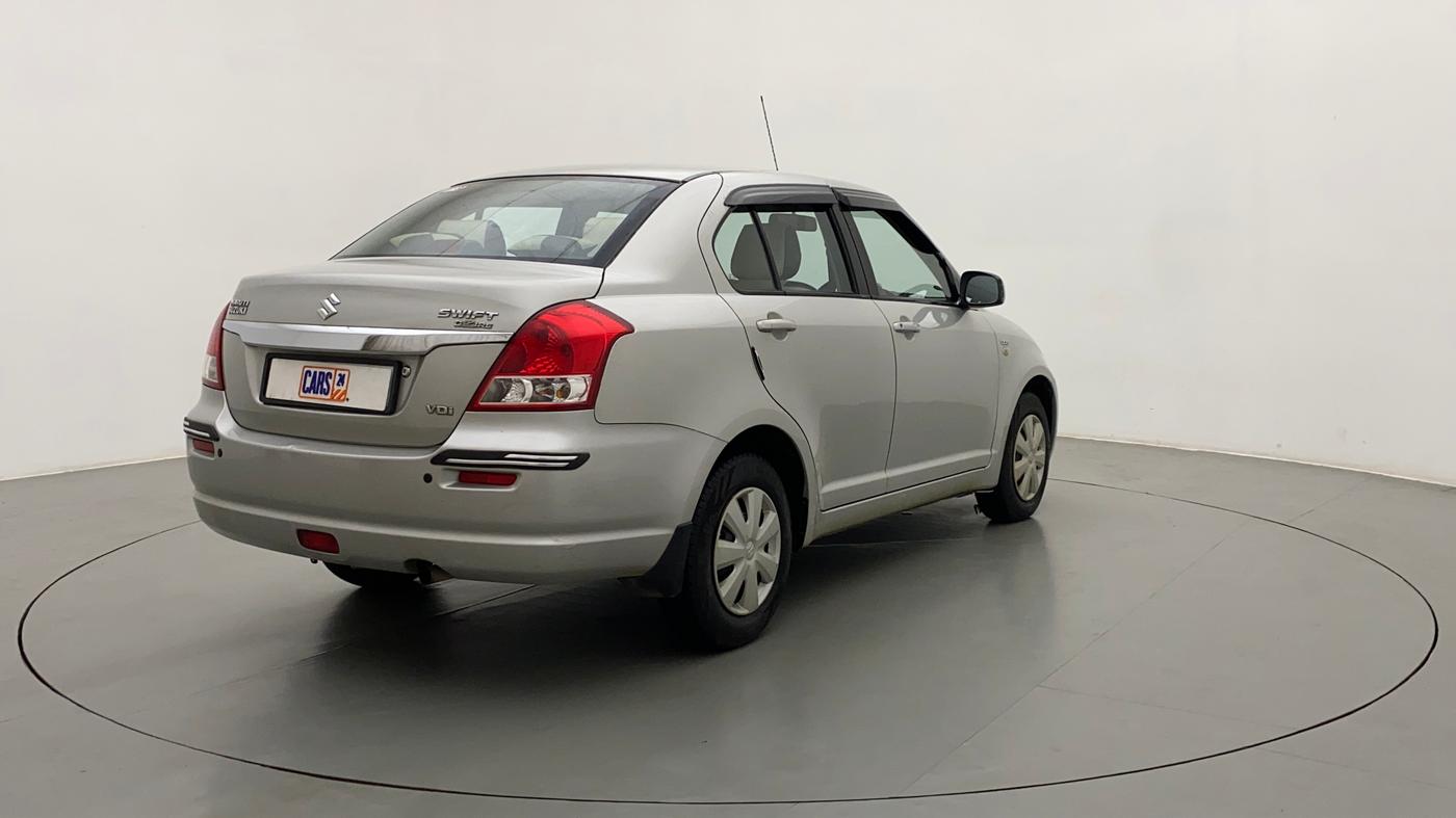 2011 Maruti Swift Dzire VDI, Diesel, Manual, 40,034 km, Right Back Diagonal