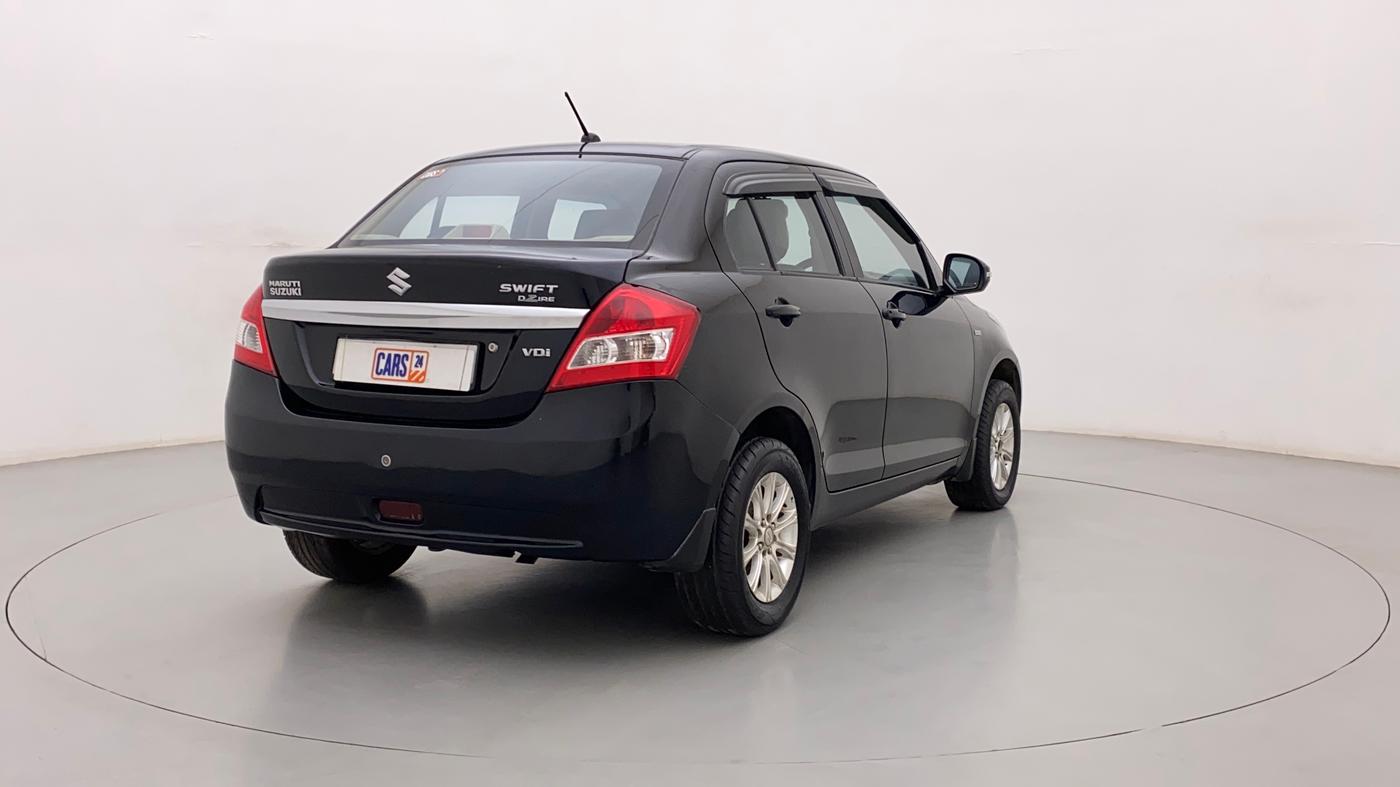 2012 Maruti Swift Dzire VDI, Diesel, Manual, 1,10,904 km, Right Back Diagonal
