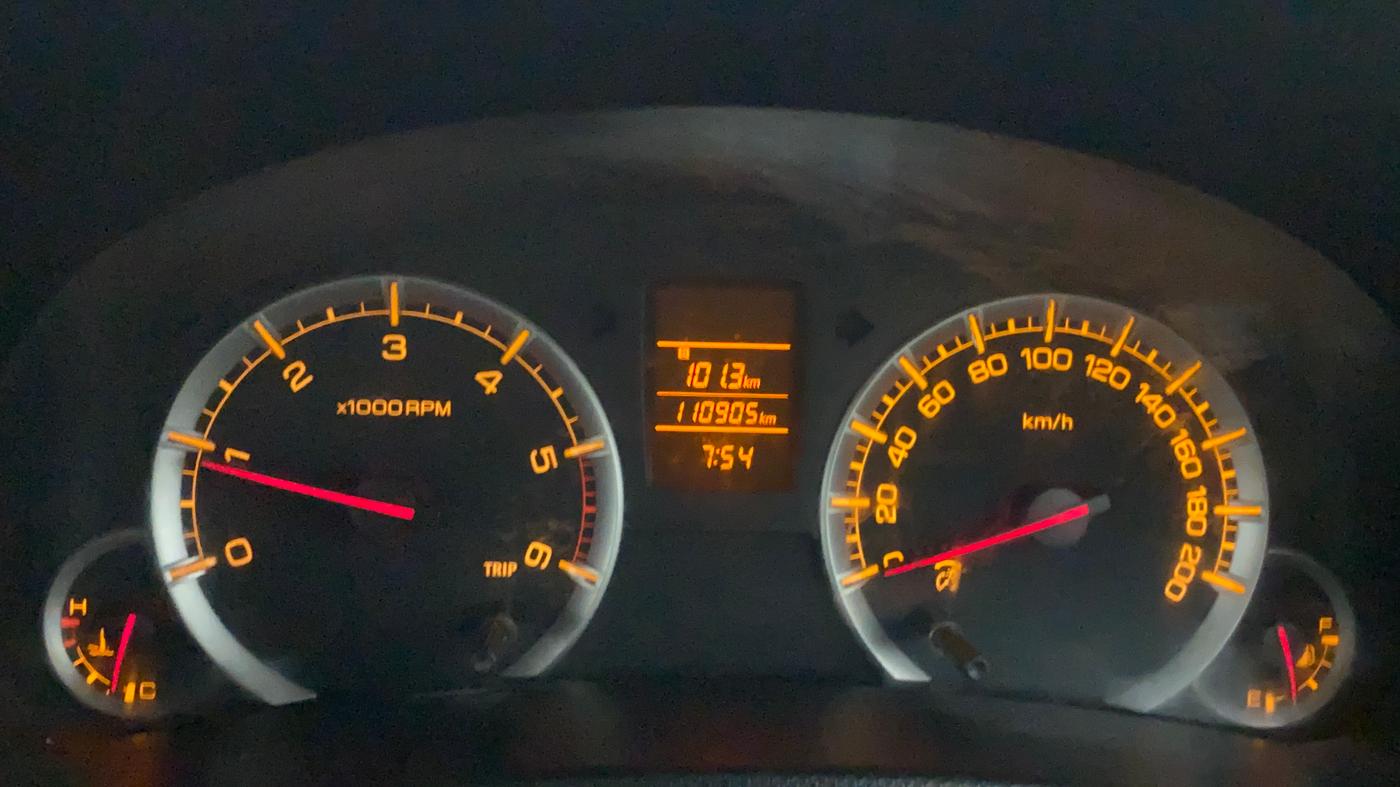 2012 Maruti Swift Dzire VDI, Diesel, Manual, 1,10,904 km, Odometer Image