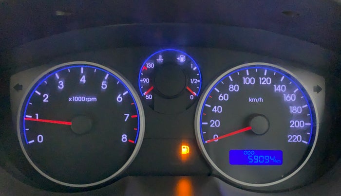 2011 Hyundai i20 MAGNA 1.2 VTVT, CNG, Manual, 59,218 km, Odometer Image