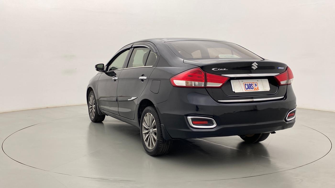 2019 Maruti Ciaz ALPHA 1.5 MT VTVT SHVS, Petrol, Manual, 39,980 km, Left Back Diagonal