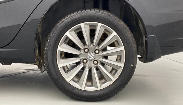 2019 Maruti Ciaz ALPHA 1.5 MT VTVT SHVS, Petrol, Manual, 39,980 km, Left Rear Wheel