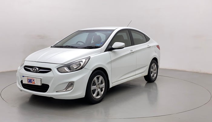 2011 Hyundai Verna FLUIDIC 1.6 CRDI EX, Diesel, Manual, 1,32,879 km, Left Front Diagonal