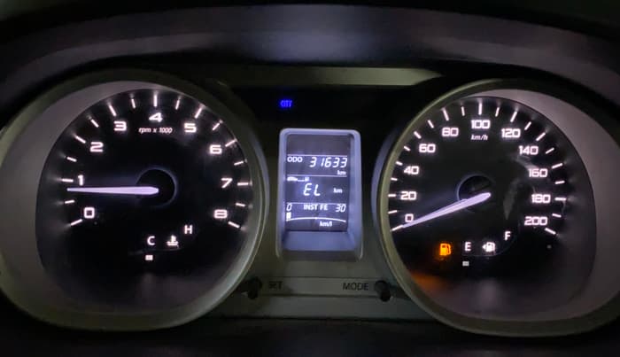 2018 Tata TIGOR XT PETROL, Petrol, Manual, 31,625 km, Odometer Image