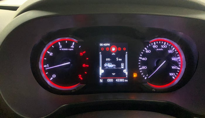 2023 Mahindra Thar LX D HT 2WD MT, Diesel, Manual, 43,367 km, Odometer Image