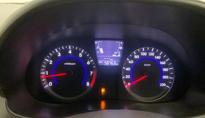 2014 Hyundai Verna FLUIDIC 1.6 VTVT SX, Petrol, Manual, 58,751 km, Odometer Image