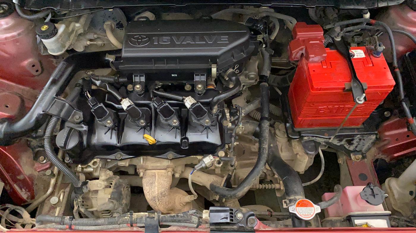 2019 Toyota Etios Liva V DUAL TONE, Petrol, Manual, 86,105 km, Engine View