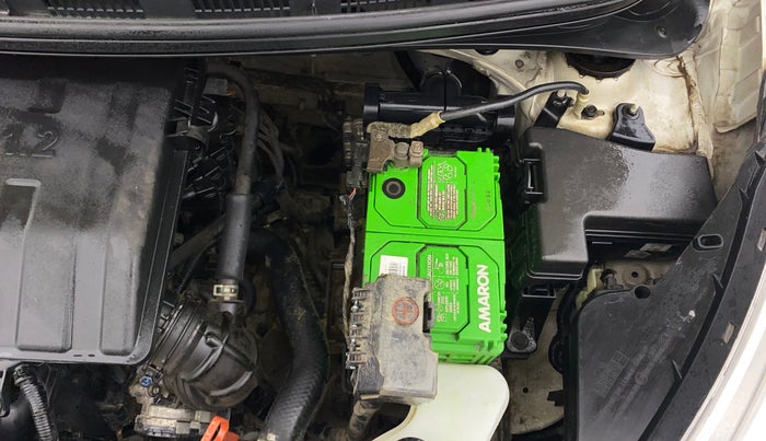 2018 Hyundai Grand i10 SPORTZ (O) AT 1.2 KAPPA VTVT, Petrol, Automatic, 20,824 km, Engine View - Left