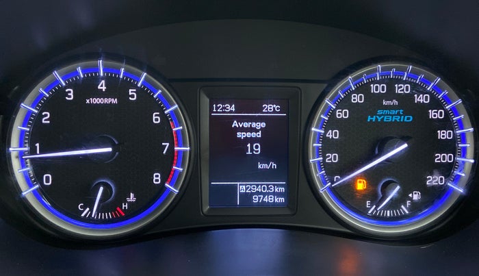 2021 Maruti S Cross SIGMA 1.5, Petrol, Manual, 9,769 km, Odometer Image