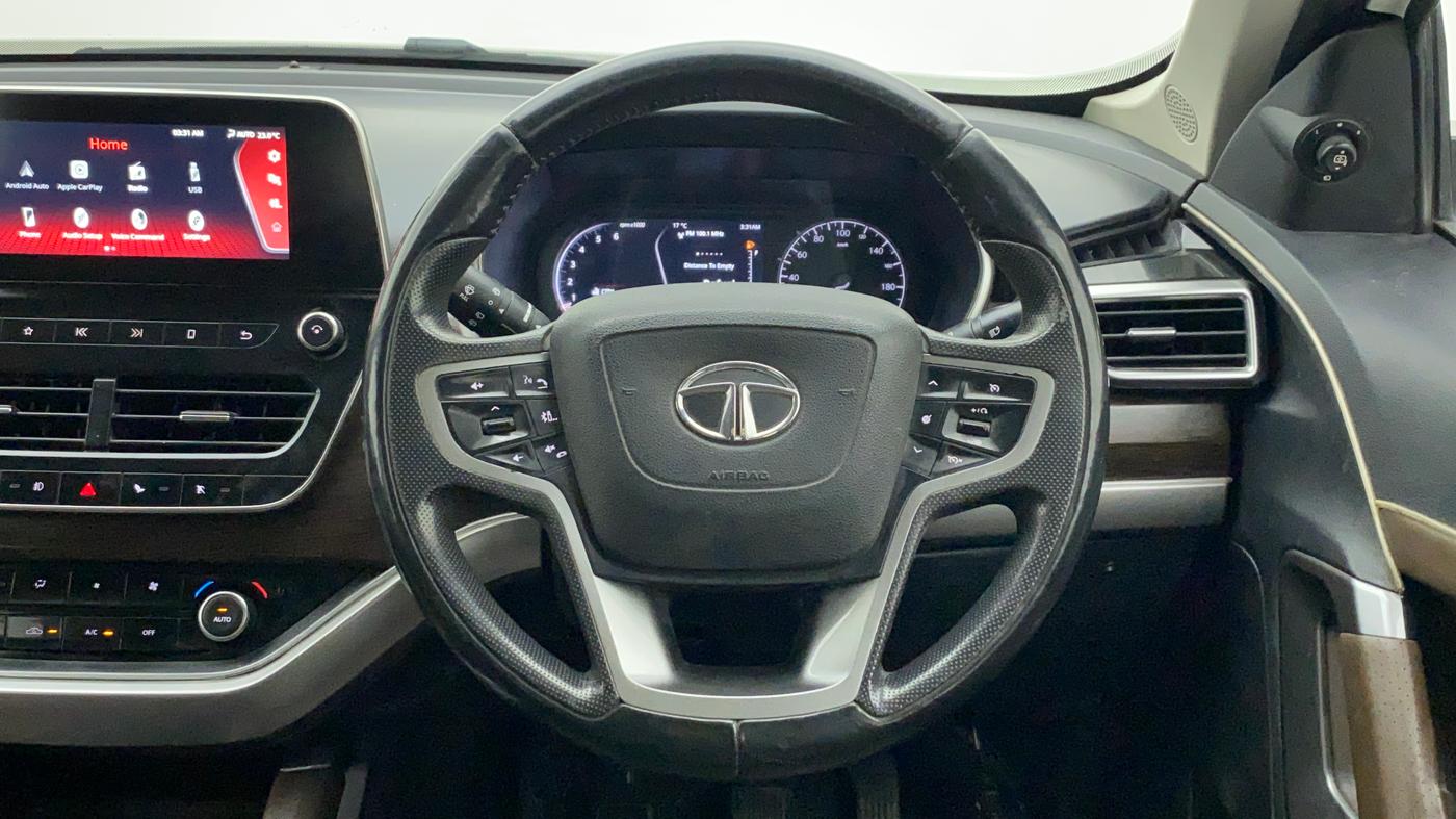 2019 Tata Harrier XZ 2.0L, Diesel, Manual, 74,474 km, Steering Wheel Close Up