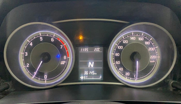 2018 Maruti Dzire VXI AMT, Petrol, Automatic, 36,144 km, Odometer Image