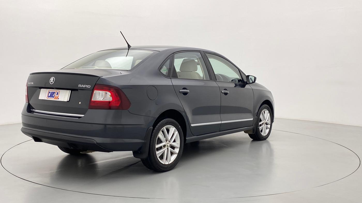 2018 Skoda Rapid 1.5 TDI MT STYLE, Diesel, Manual, Right Back Diagonal