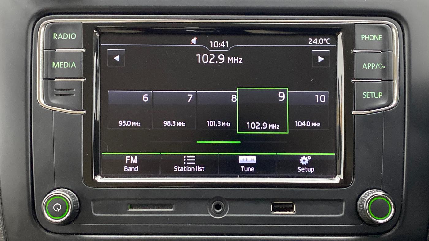 2018 Skoda Rapid 1.5 TDI MT STYLE, Diesel, Manual, Infotainment System