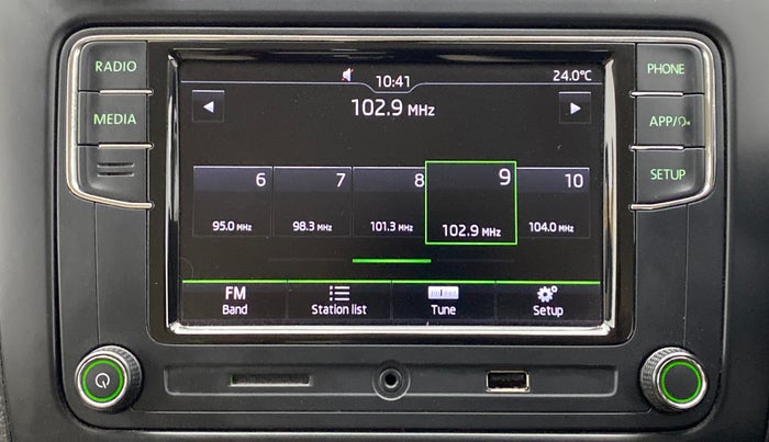 2018 Skoda Rapid 1.5 TDI MT STYLE, Diesel, Manual, Infotainment System