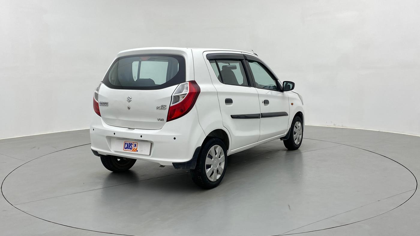 2017 Maruti Alto K10 VXI P, Petrol, Manual, 58,726 km, Right Back Diagonal