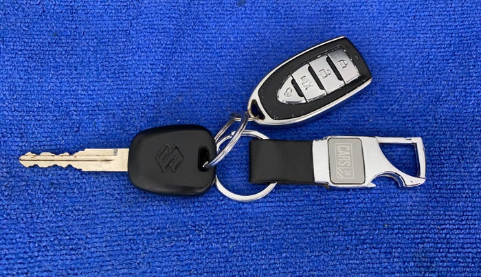 2013 Maruti Wagon R 1.0 LXI, Petrol, Manual, 34,828 km, Key Close Up
