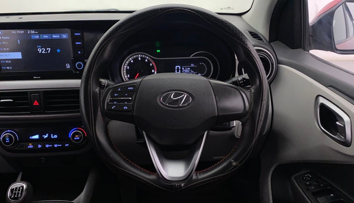 2021 Hyundai GRAND I10 NIOS SPORTZ 1.2 KAPPA VTVT, Petrol, Manual, 53,872 km, Steering Wheel Close Up