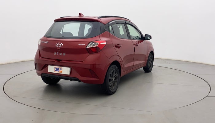 2021 Hyundai GRAND I10 NIOS SPORTZ 1.2 KAPPA VTVT, Petrol, Manual, 53,872 km, Right Back Diagonal