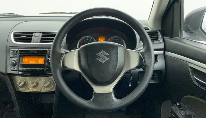 2014 Maruti Swift VXI D, Petrol, Manual, 45,222 km, Steering Wheel Close Up