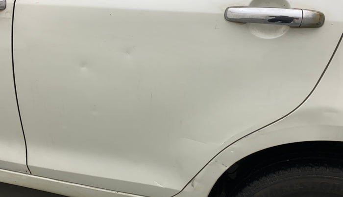 2014 Maruti Swift VXI D, Petrol, Manual, 45,222 km, Rear left door - Slightly dented
