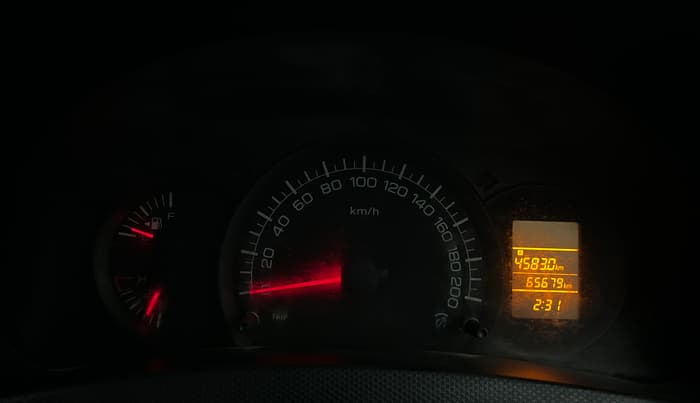 2015 Maruti Swift LXI (O), Petrol, Manual, 65,661 km, Odometer Image