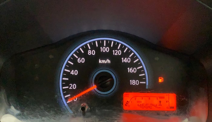 2019 Datsun Redi Go S 1.0, Petrol, Manual, 46,624 km, Odometer Image
