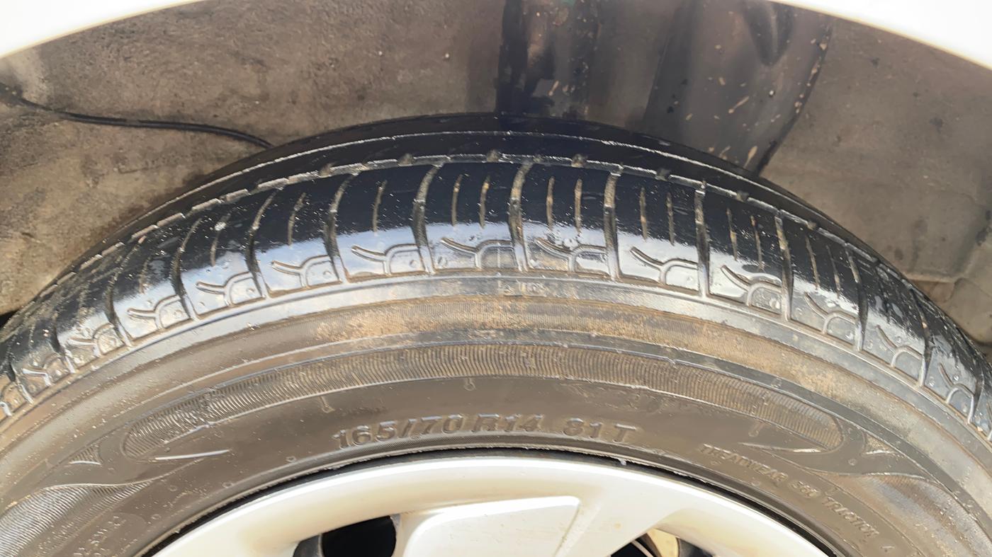 2021 Hyundai NEW SANTRO SPORTZ MT, Petrol, Manual, 35,187 km, Left Rear Tyre Tread